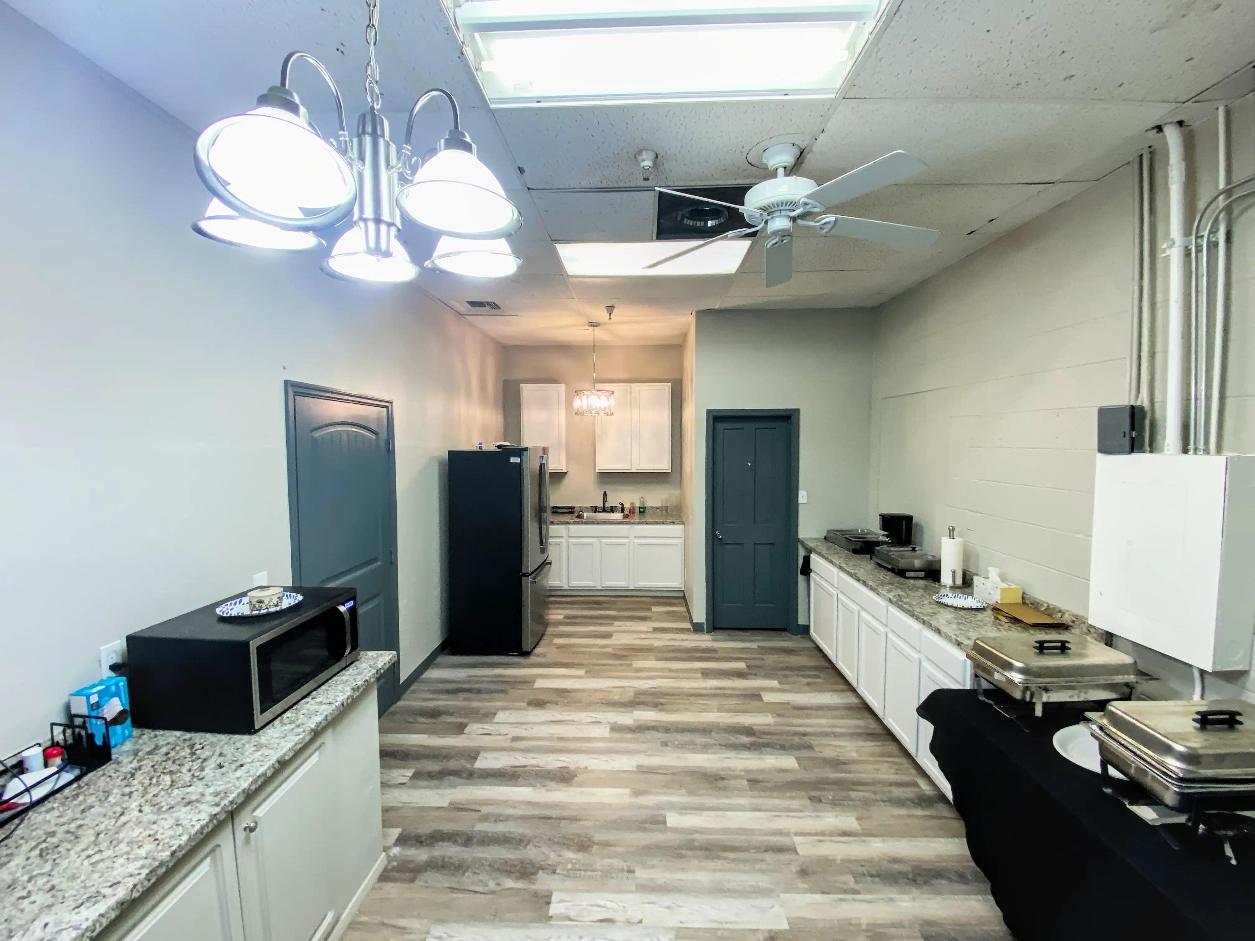 Spacious kitchen area at Rehoboth Gathering Place