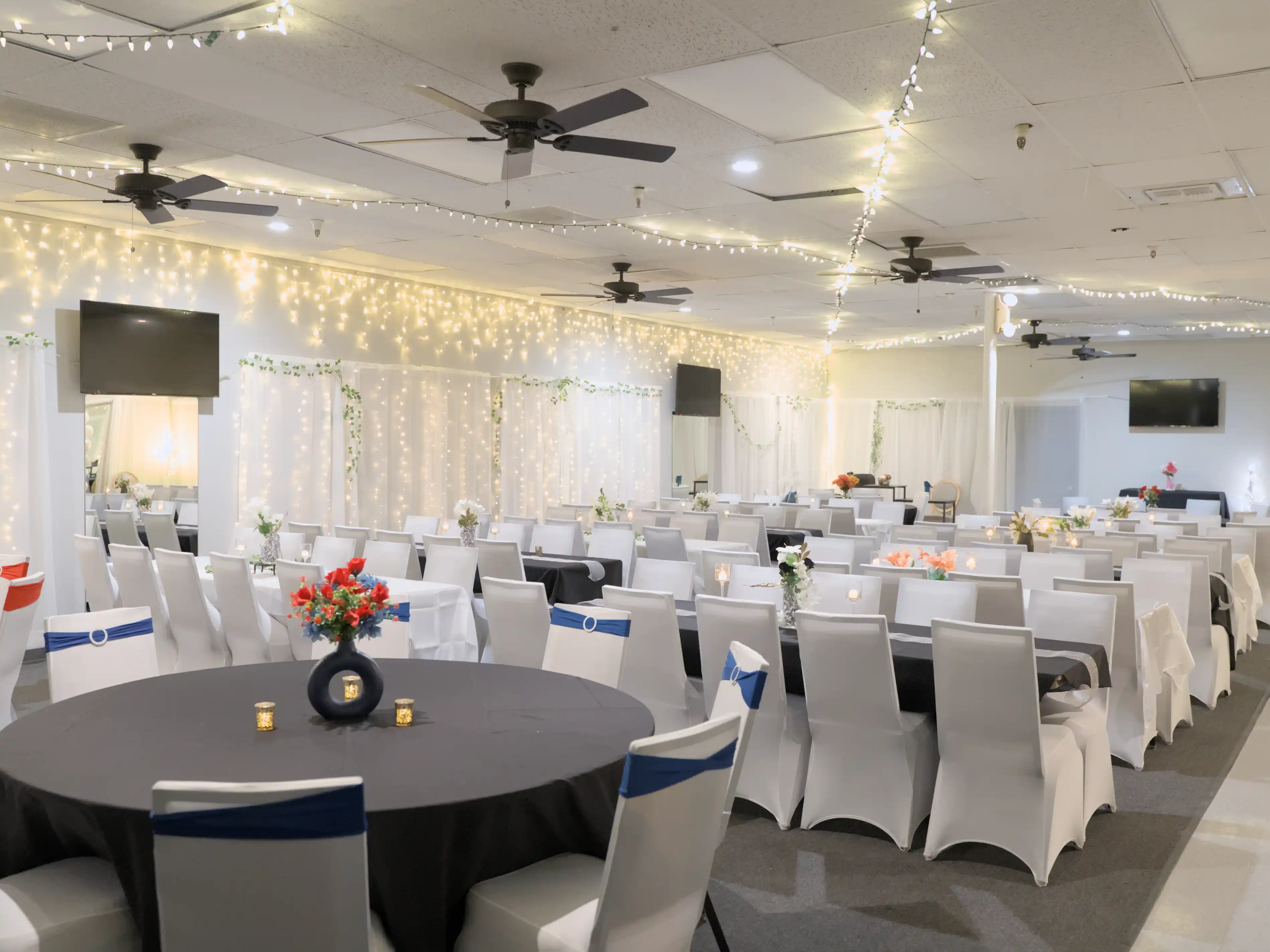 Dining hall from the front-right at Rehoboth Gathering Place